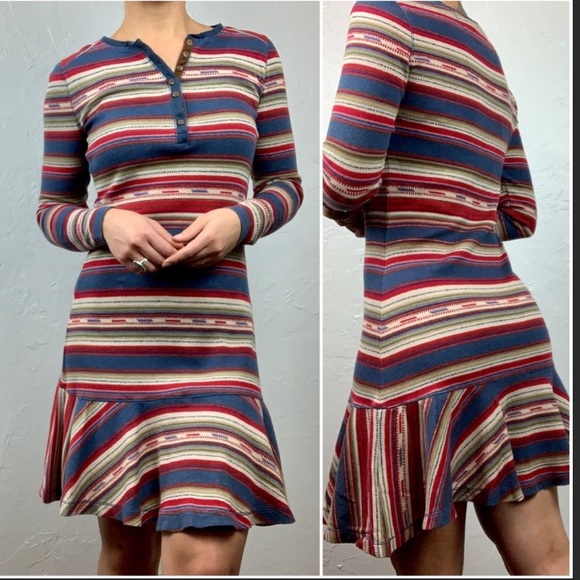 Lrl Ralph Lauren Boho Waffle Knit 